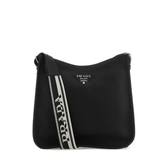 Prada Women Black Leather Crossbody Bag main image 1
